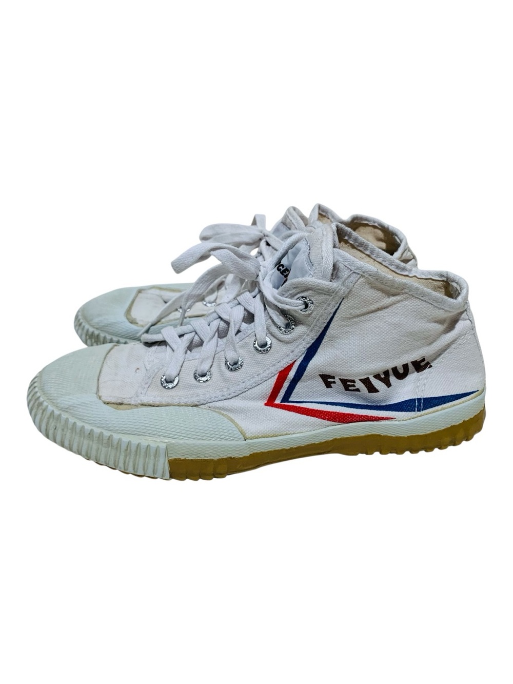 Feiyue Classic High-Top Martial Arts Canvas Sneakers Size 8.5